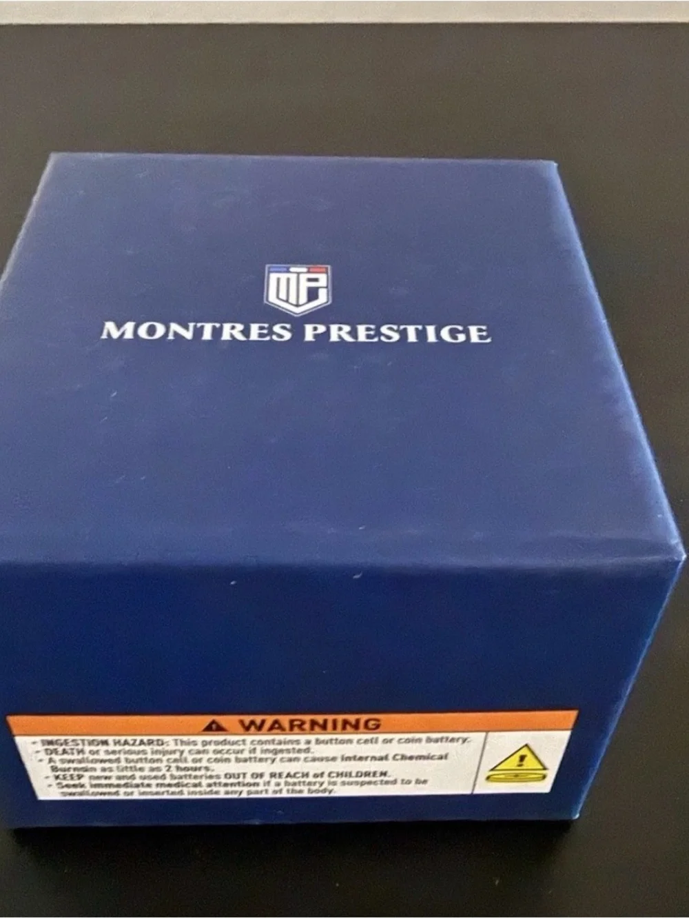 Montres Prestige Rose Gold Brown Braided Chain Watch
